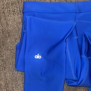 ALO Yoga Blue Leggings size m